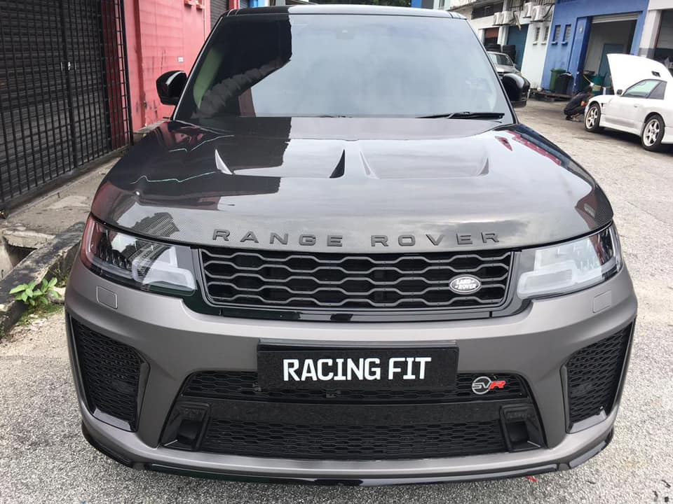 RANGE ROVER Range Rover Sport L494 SVR CARBON FIBER BONNET HOOD